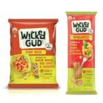 WickedGud 2X Fiber Penne & Spaghetti Pasta Combo | No Maida | Durum Wheat Semolina | Brown Rice | Red Lentils | Healthy Diet Pasta - 400gm x 2 - Fast UK Delivery
