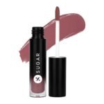 SUGAR Cosmetics Mousse Muse Lip Cream | Lasts 24+ Hrs | Creamy Mousse Lipstick | Waterproof & Smudgeproof | 5ml - 01 Backlit Nude - Fast UK Delivery