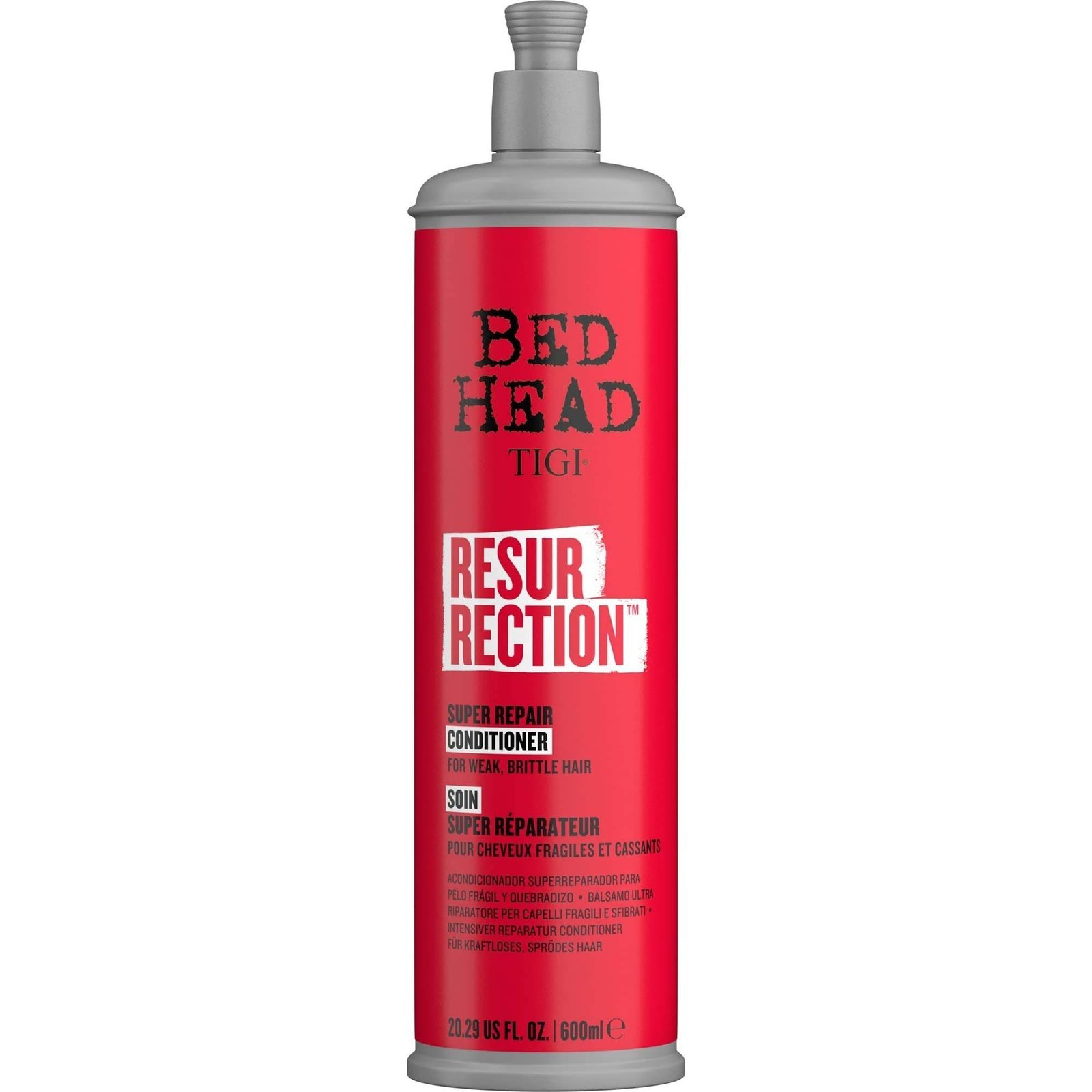 uk611ZB8d23-L-1.jpg Bed Head TIGI Resurrection Super Repair Hair Conditioner for Damaged Hair, Repairs & Nourishes, Professional Repairing Formula for Deep Nourishment & Smooth Hair, Safe for Coloured Hair, 600 ml - Fast UK Delivery - Image 1