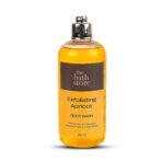 The Bath Store Exfoliating Apricot Body Wash Shower Gel | Exfoliating Body Wash For Dry Skin & Oily Skin | Tan Removal Body Wash For Men & Women | Liquid Soap For Bath - 300ml - Fast UK Delivery