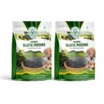 H&H HEALTH & HYGIENE Black Whole Black Moong Organic Whole Black Moong | Kali Moong Black Taste & Natural Flavour & Organic Moong Whole Daal (1kg)(Pack Of 2) - Fast UK Delivery
