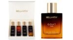 Bella Vita Luxury G.O.A.T Eau De Parfum Perfume Fragrance Lavender Scent Spray, 100 Ml & Men Perfume Gift Set 4X20 Ml, 80 Millilitres - Fast UK Delivery