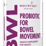 HealthyHey Nutrition BWL - Probiotic For Bowel Movement - 60 Vegetable Capsules - Fast UK Delivery