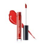 FACESCANADA Liquid Sindoor - Red, 2.5 ml | Highly Pigmented Rich Color | Quick Drying & Long Lasting | Velvet Matte Finish | Water-Proof | Smudge-Proof | Crease-Proof | Sponge Tip Applicator - Fast UK Delivery