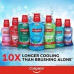 Colgate Maxfresh Plax Sensitive Mouthwash, Alcohol Free Mouth Wash Liquid for Bad Breath - 250 ml (Complete Oral Care) - Fast UK Delivery - Image 6