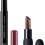 FACESCANADA Ultime Pro HD Intense Matte Lips + Primer - Wine Shot 26 & FACES CANADA Weightless Matte Lipstick - Pretty Sepia 08 (Brown) - Fast UK Delivery