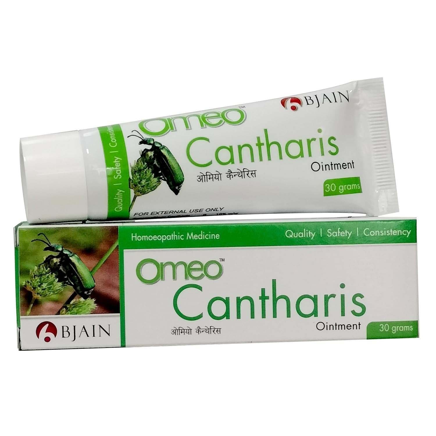 uk613kPzJ-51L-1-1.jpg Bjain Omeo Cantharis Homeopathic Ointment, 30 grams - Fast UK Delivery - Image 1