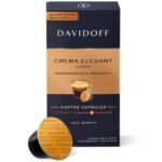 Davidoff Crema Elegant Capsules - 6/12 Intensity - 10 x Capsules - 55 Gram|Unflavoured - Fast UK Delivery