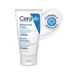 CeraVe Moisturizing Cream For Dry To Very Dry Skin (50ml) - Formulated with 3 Essential Ceramides And Hyaluronic Acid | Non-Comedogenic Moisturizer For Face and Body - Fast UK Delivery