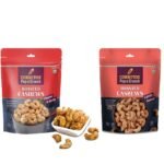 CORNITOS ROASTED CASHEW CRACK PEPPER & SALTED CASHEW-PACK OF 2-400 gram - Fast UK Delivery