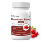 Hawthorn Berry 510mg - 60 Veg Capsules - Fast UK Delivery