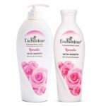 Enchanteur Romantic Perfumed Body Lotion 500ml with Aloe Vera & Olive Butter for Silky Smooth Skin & Enchanteur Romantic Perfumed Body Lotion 250ml with Aloe Vera & Olive Butter for Satin Smooth Skin - Fast UK Delivery