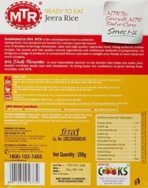 MTR RTE Jeera Rice, 250g - Fast UK Delivery - Image 3