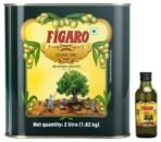 Figaro Olive Oil- Pure Olive Oil-Daily Cooking Oil- Perfect for Indian Dishes- Curries, Gravy- Imported from Spain- 2L Tin & Figaro Extra Virgin Olive Oil- 250m - Fast UK Delivery