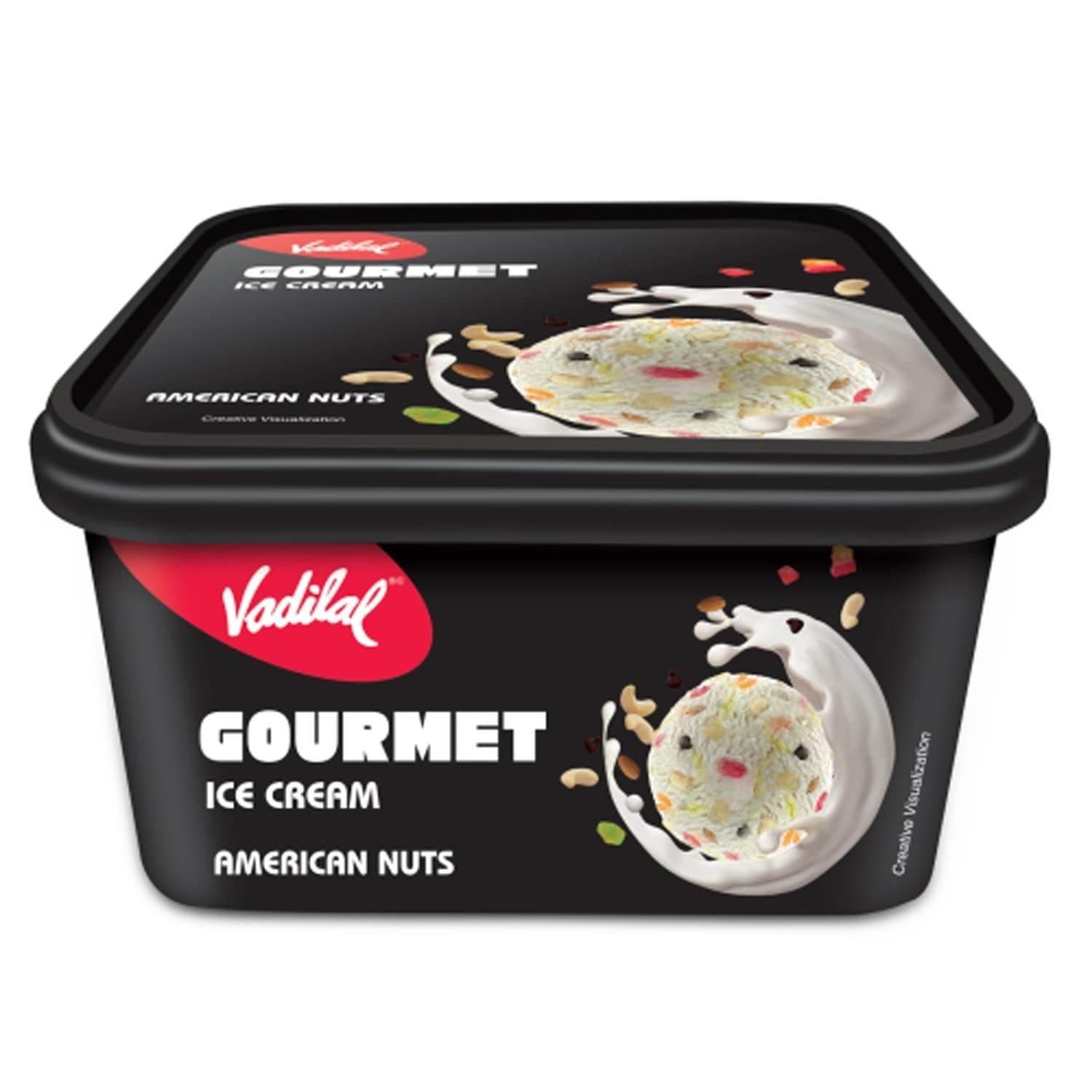 uk615EoBlYMbL-1-1.jpg Vadilal American Nuts Ice-cream, 1Ltr Tub - Fast UK Delivery - Image 1