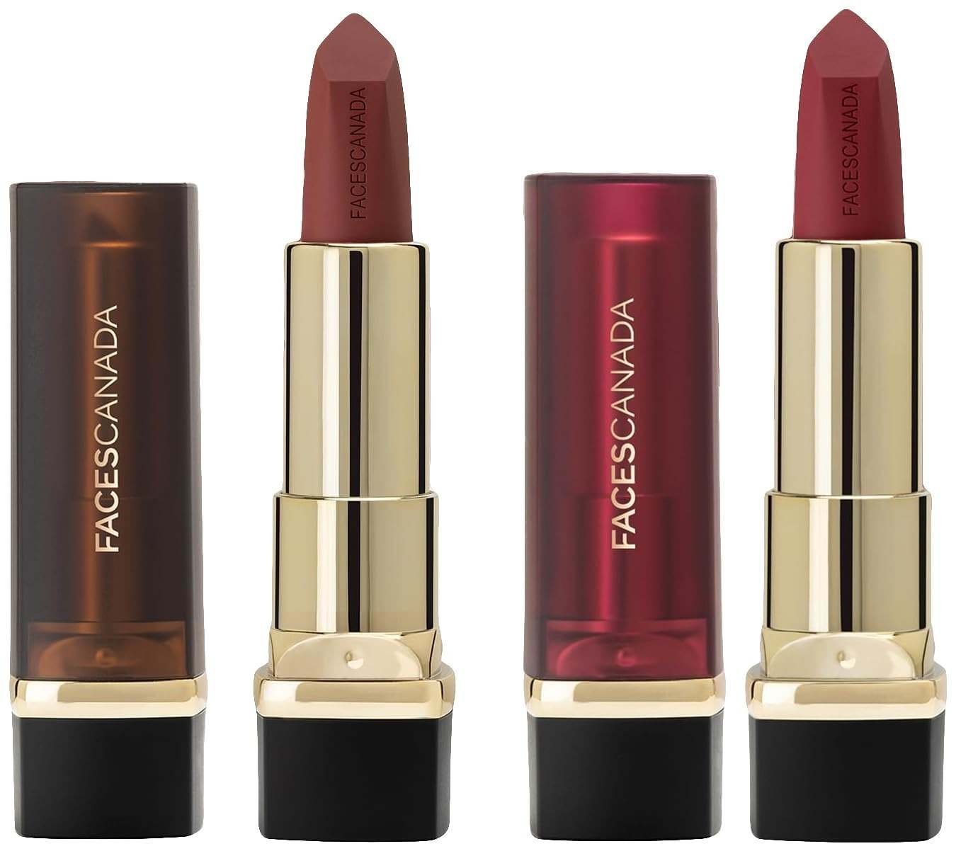 uk615I2c9l7jL-1.jpg FACESCANADA Comfy Matte Creme Lipstick - Let'S Get Latte 12, Comfy Matte Creme Lipstick - To The Point 19 - Fast UK Delivery - Image 1
