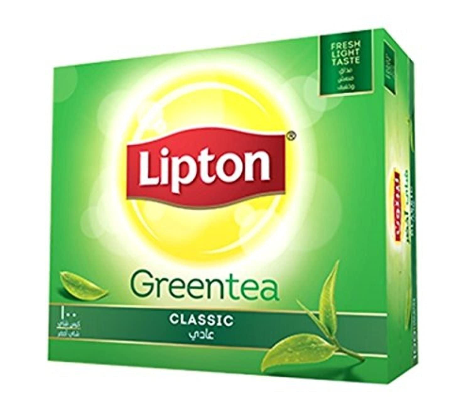 uk615YACnhgL.jpg Lipton Green Tea Classic - 100 Tea Bags - 150 Grams (100 * 1.5Grams) - Fast UK Delivery - Image 1