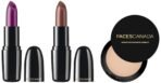 FACESCANADA Weightless Creme Finish Lipstick - Sweet Mocha, Weightless Stay Matte Finish Compact Powder Ivory, 9 G&Faces Canada Weightless Creme Finish Lipstick Imperial Plum (Plum), 4G - Fast UK Delivery