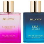 Bella Vita Luxury Skai Aquatic Unisex Liquid Eau De Cologne Senorita Woman Edp, 100 Ml,Assorted - Fast UK Delivery