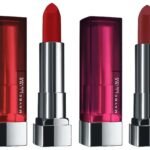Maybelline New York Color Sensational Creamy Matte Lipstick, 690 Siren in Scarlet, 3.9g And Maybelline New York Color Sensational Creamy Matte Lipstick, 696 Burgundy Blush, 3.9g - Fast UK Delivery