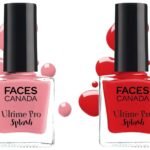 FACESCANADA Faces Splash Glossy Finish Nail Enamel, Ignite 35, 8 Ml And Faces Glossy Splash Nail Enamel, Hot Paprika 63, 8 Ml - Fast UK Delivery
