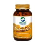 Organic Wellness Turmeric 90 Capsules I Organic Certified Haldi Powder capsule with 95% Curcumin For Boosting immunity & Skin | Turmeric Supplement for Joint & Bone Health (Pack of 1) - Fast UK Delivery