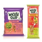 WickedGud 2X Fiber Fusilli & Spaghetti Pasta Combo | No Maida | Durum Wheat Semolina | Brown Rice | Red Lentils | Healthy Diet Pasta - 400gm x 2 - Fast UK Delivery
