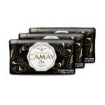 Camay Chic International Beauty Soap With Citrus & Aromatic Wood (Buy 2 Get 1 Free) Combo Pack Offer, Indulging French Fragrance For Daily Skincare, Gives Silky, Soft Skin (3 Count, 125G Each) - Fast UK Delivery