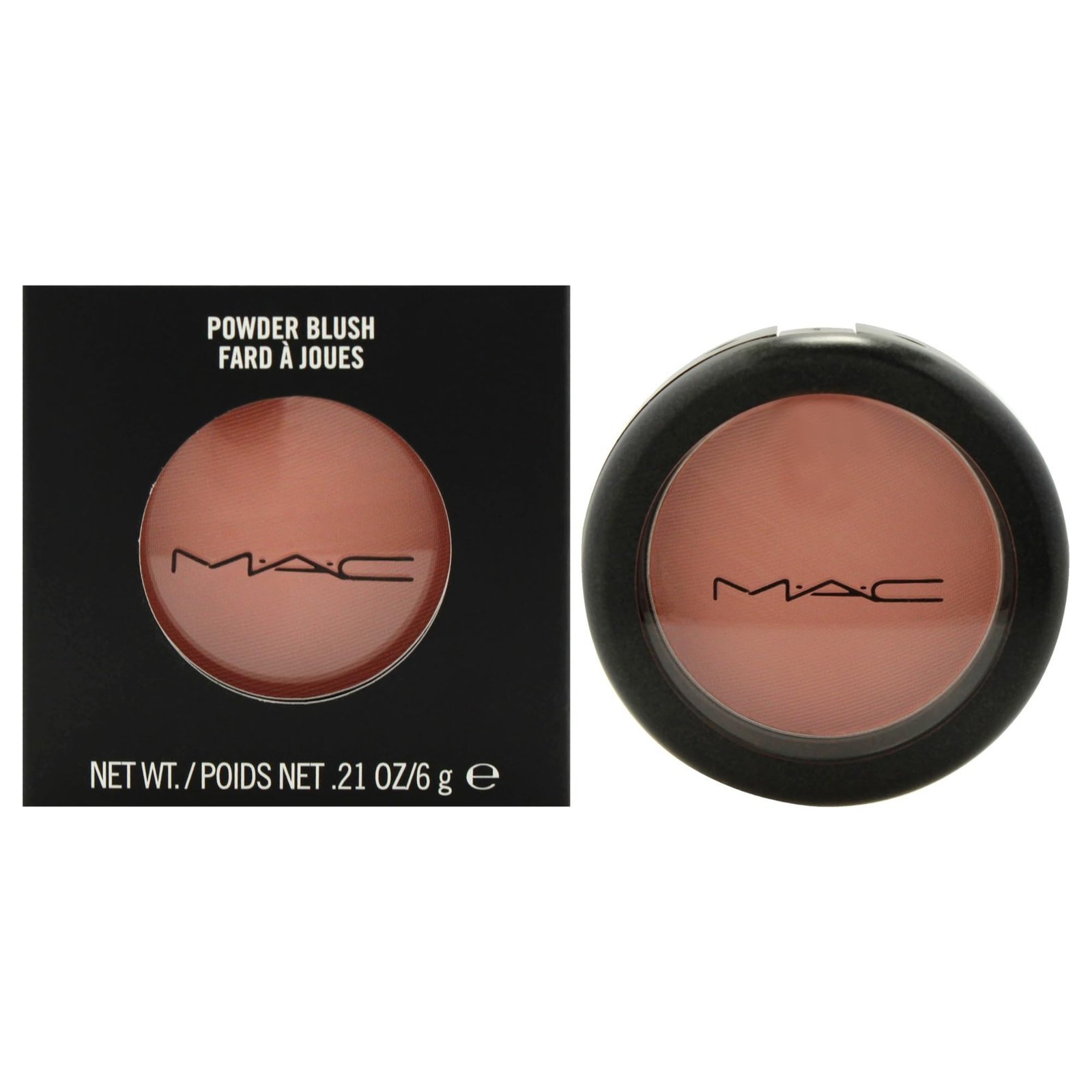 uk616CGzbM1YL-1-1.jpg Mac Cosmetics Powder Blush 6g/0.21oz Melba - Fast UK Delivery - Image 1