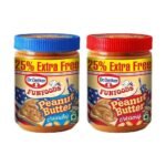 Dr. Oetker Funfoods Peanut Butter Creamy 400Gm and Crunchy 400Gm Combo Pack, 800Gm - Fast UK Delivery