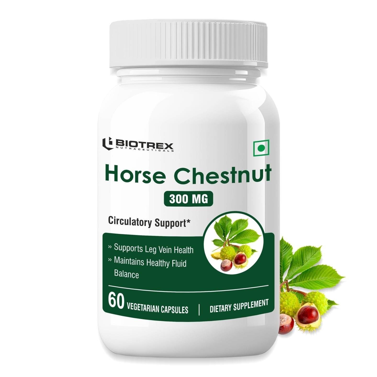 uk616fDEBLr-L-1-1.jpg Horse Chestnut 300mg - 60 Veg Capsules - Fast UK Delivery - Image 1