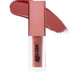 Recode Hydrating Matte Liquid Lipstick with Rose Flower Extract, Jojoba Oil & Argan Oil, Transfer-Proof & Hydrating for Lips, Liquid Lipstick for Women & Girls, August-08, 3ml - Fast UK Delivery