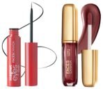 FACESCANADA Comfy Matte Liquid Lipstick - Note To Self 07, 3 Ml & damagneteyes Eyeliner - Black, 3.5Ml - Fast UK Delivery