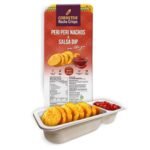 Cornitos Peri Nachos and Salsa Dip Tray, 70/75 g (Weight May Vary) - Fast UK Delivery