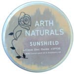 ARTH NATURALS | SUNSHIELD SPF-30 | ALL NATURALS | PLANT DERIVED ZZINC OXIDE | BEST FOR SUMMERS | 100-GMS | CARROT SEED OIL | UNISEX & IDEAL FOR KIDS | ORGANIC - VEGAN FRIENDLY - HALAL PRODUCT. - Fast UK Delivery