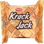 Parle Krack Jack Biscuit, 75.4g [Pack of 6] - Fast UK Delivery