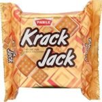 Parle Krack Jack Biscuit, 75.4g [Pack of 6] - Fast UK Delivery