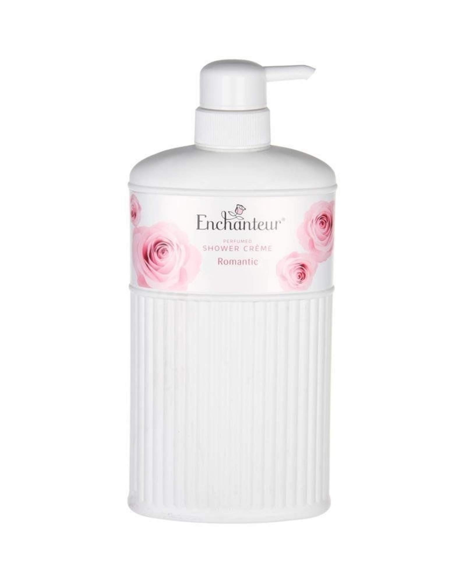 uk617lF4v5UxL-1-1.jpg Enchanteur Perfumed Creme- Romantic Shower Gel 550 ml - Fast UK Delivery - Image 1