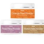 Beaface Combo Pack Orange Peel Powder Natural Bleacher -100gm | Rose Petal Powder Skin Enhancer -50gm | Multani Mitti Powder Acne Remover-100gm (Pack of 3)