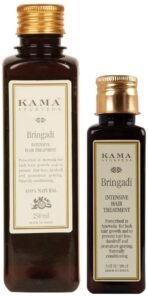Kama Ayurveda Bringadi Intensive Hair Treatment Oil, 8.4 Fl Oz & Kama Ayurveda Bringadi Intensive Hair Treatment, 100ml - Fast UK Delivery