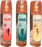 Engage W1 Perfume Spray, W3 Perfume Spray, W4 Perfume Spray (Pack of 3) Perfume - 360 Ml (for Women) - Fast UK Delivery