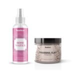 Beaface Combo Pack Rhassoul Clay Powder Dry Oily - 100gm | Rosewater Spray Clear Glowing Skin - 100gm (Pack of 2)