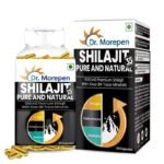 DR. MOREPEN Shilajit Capsules | Pure Himalayan Shilajit Extract Vegan, Pure & Natural Shilajit Consist of More Than 84 Minerals 60 Capsule Pack of 1 - Fast UK Delivery