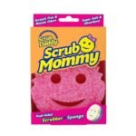 Cif Scrub Mommy Dual-Sided Cleaning Scrubber + Sponge, Scratch-Free Multipurpose Dish Washing & Home Cleaning Sponge Pad, Scrubbing Pad with FlexTexture & Odor-Resistant for Kitchen, House & Outside - Fast UK Delivery