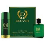 Denver Hamilton Gift Set-Aerosol Fresh Perfume (60Ml) + Deodorant (165Ml) Long Lasting Scent For Men - Fast UK Delivery