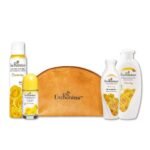 Enchanteur Charming Range Gift Bag With Perfumed Body Lotion, Deo Spray, Shower Gel, & Anti-Perspirant Deodorant Roll-On For Women| Long-Lasting Fragrance| Stylish Travel Pack Included - Fast UK Delivery