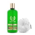 DENVER Purifying Body Wash with Tea Tree Oil - 325ML | Soap Free formula - Deep Cleansing Bath Gel Cleanser for Men - Fast UK Delivery