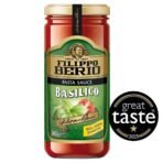 Filippo Berio Basilico Pasta Sauce, 12 oz 340 g - Fast UK Delivery - Image 3