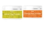 Beaface Combo Pack Lemon Peel Powder Skin Natural Bleacher - 100 gm | Orange Peel Powder Skin Brighten - 100gm (Pack of 2)