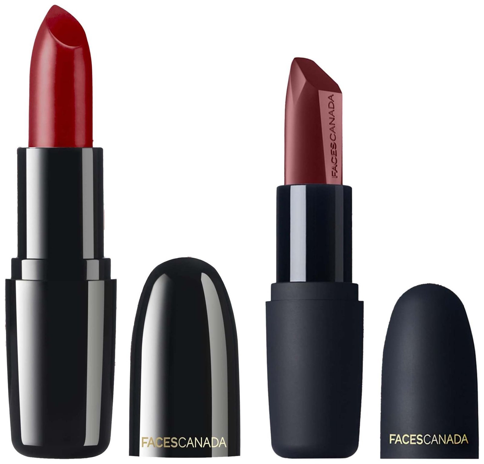uk61B75jfCQzL-1.jpg FACESCANADA Weightless Creme Finish Lipstick - Rosewood (Red) & Weightless Matte Lipstick - Wine Rouge 30 (Maroon) - Fast UK Delivery - Image 1